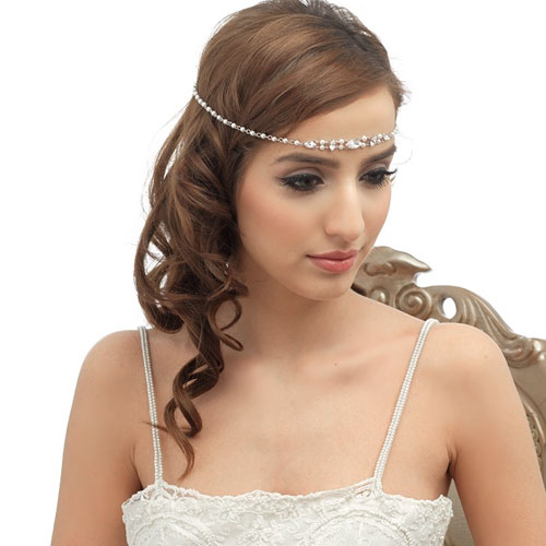 Pearl Bridal Forehead Band