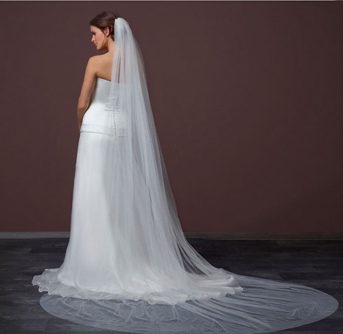 Soft Tulle Veil S-12