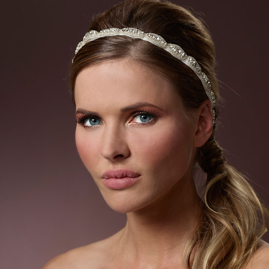 crystal applique bridal headband bb-8369 poirier