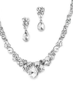 Amantea Crystal Wedding Jewellery Set