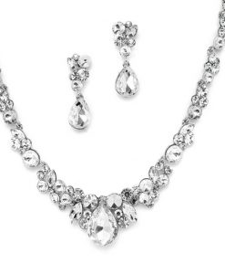 Amantea Crystal Wedding Jewellery Set