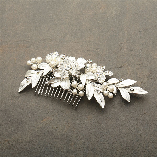 Cassia Crystal Bridal Hair Comb