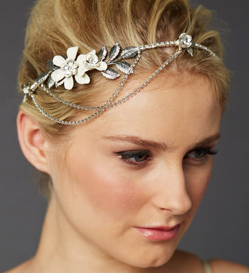 Secret Garden Floral Bridal Headpiece