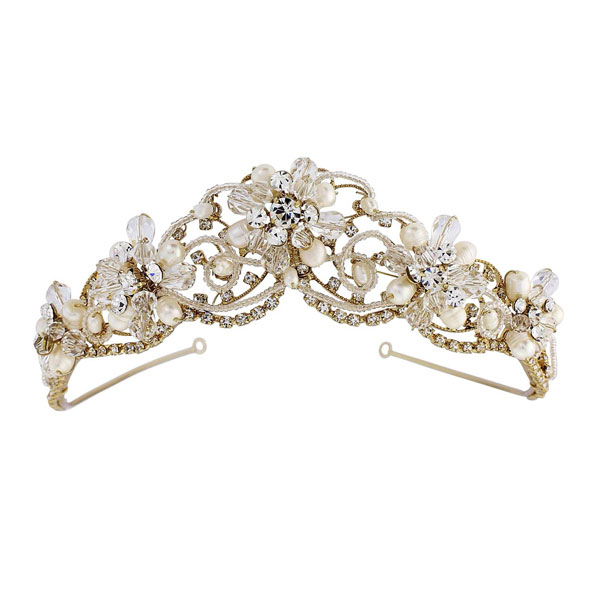 Gold Wedding Tiara