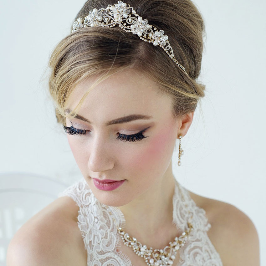 Gold Wedding Tiara