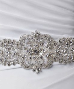 crystal wedding belt 1810 by poirier