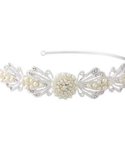 Pearl Art Deco Wedding Headband