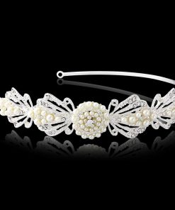 Pearl Art Deco Wedding Headband