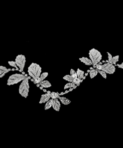 Crystal Leaf Wedding Hair Vine