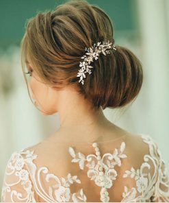 Amara Baroque Pearl & Crystal Wedding Hair Comb