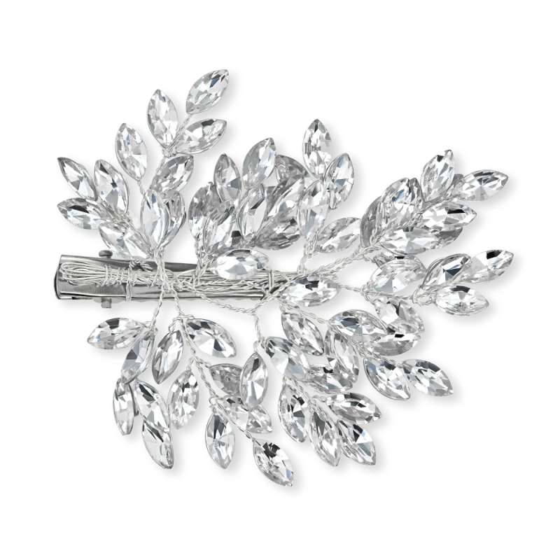 Crystal Spray Wedding Hair Clip Kendra