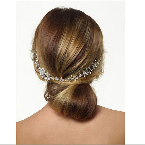 Poirier Floral Bridal Hair Vine BB-631